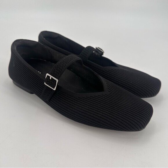 Vivaia Square Toe Margot Mary Jane Flats Size 41 - Picture 1 of 6